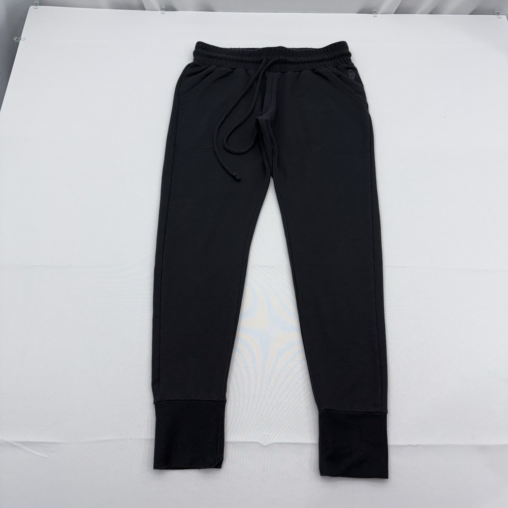 Free People FP Movement Sunny Skinny Sweatpants Women Small Black Joggers Sweats
